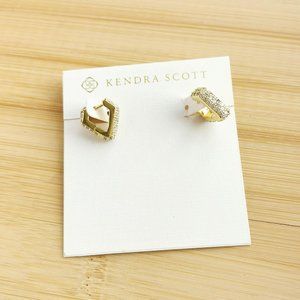 Kendra Scott Demi Gold in Huggie Earrings